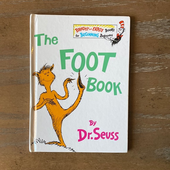 Original "The Foot Book" by Dr. Seuss - Picture 1 of 8